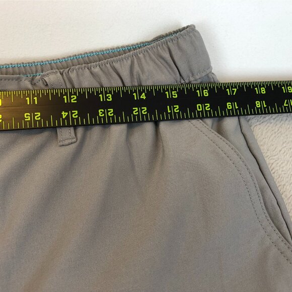 Chubbies Mens Chino Pants Large Gray Casual Straight Drawcord Elastic Waist - Picture 4 of 16